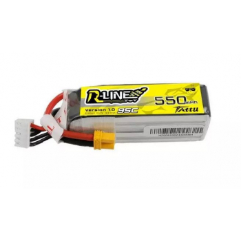 Akumulator LiPo Tattu R-Line 550mah 14,8V 95C 4S1P XT30